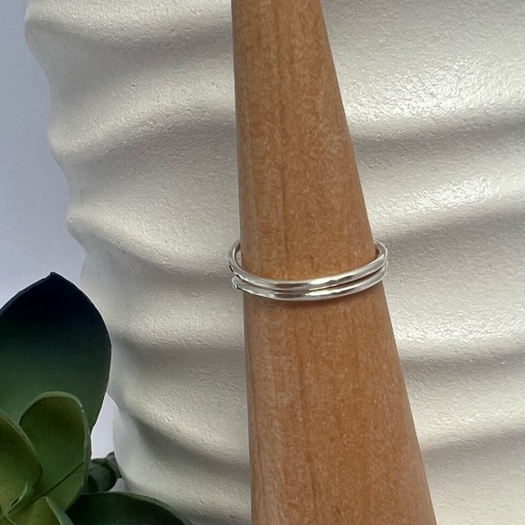 925 Sterling Silver Toe Ring Adjustable - Picture 6 of 14